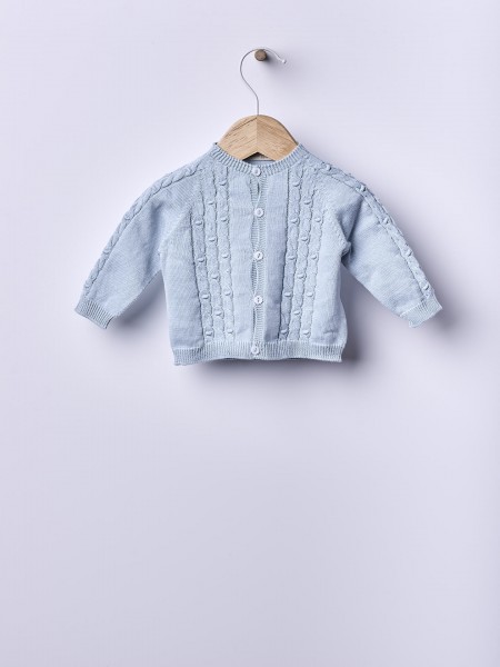 Organic cotton cardigan
