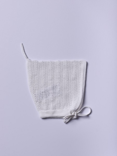 Organic cotton bonnet