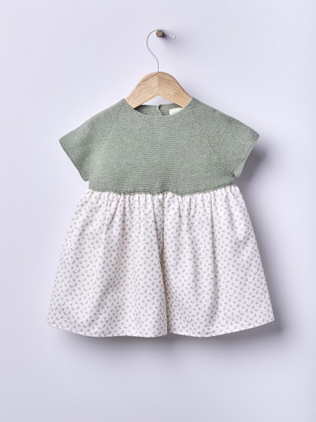 Botanical floral dress