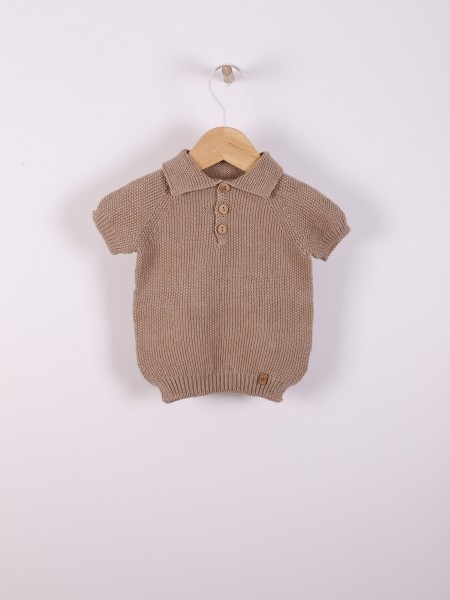 Camisola polo algodo