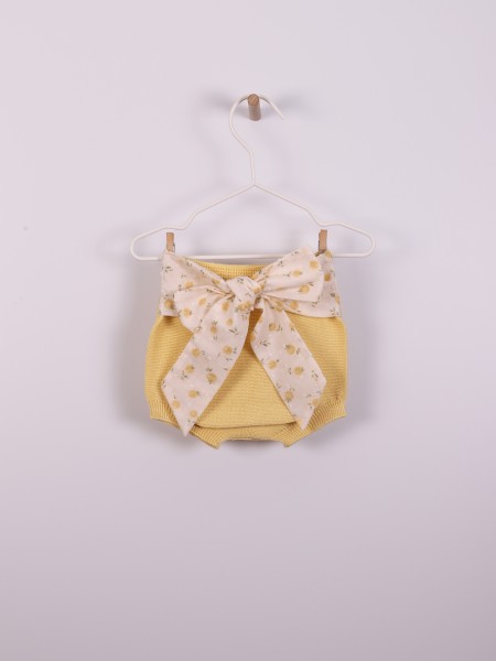 Bow-detailed bloomer