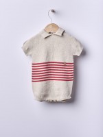 Knitted cotton shortie Knitted cotton shortie