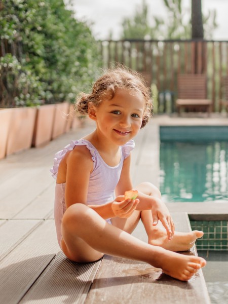 Vichy swimming suit