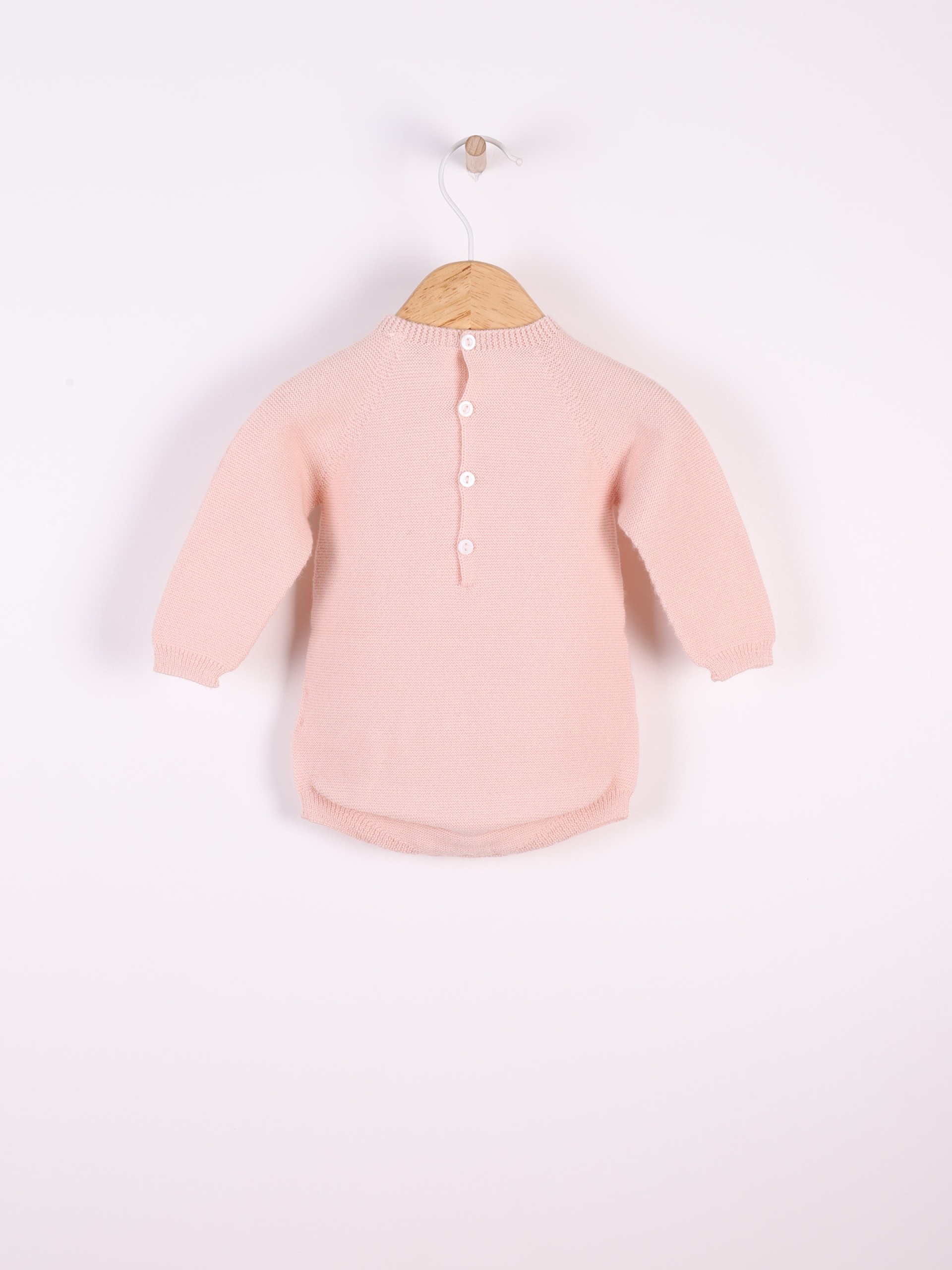 Fofo tricotado de lã