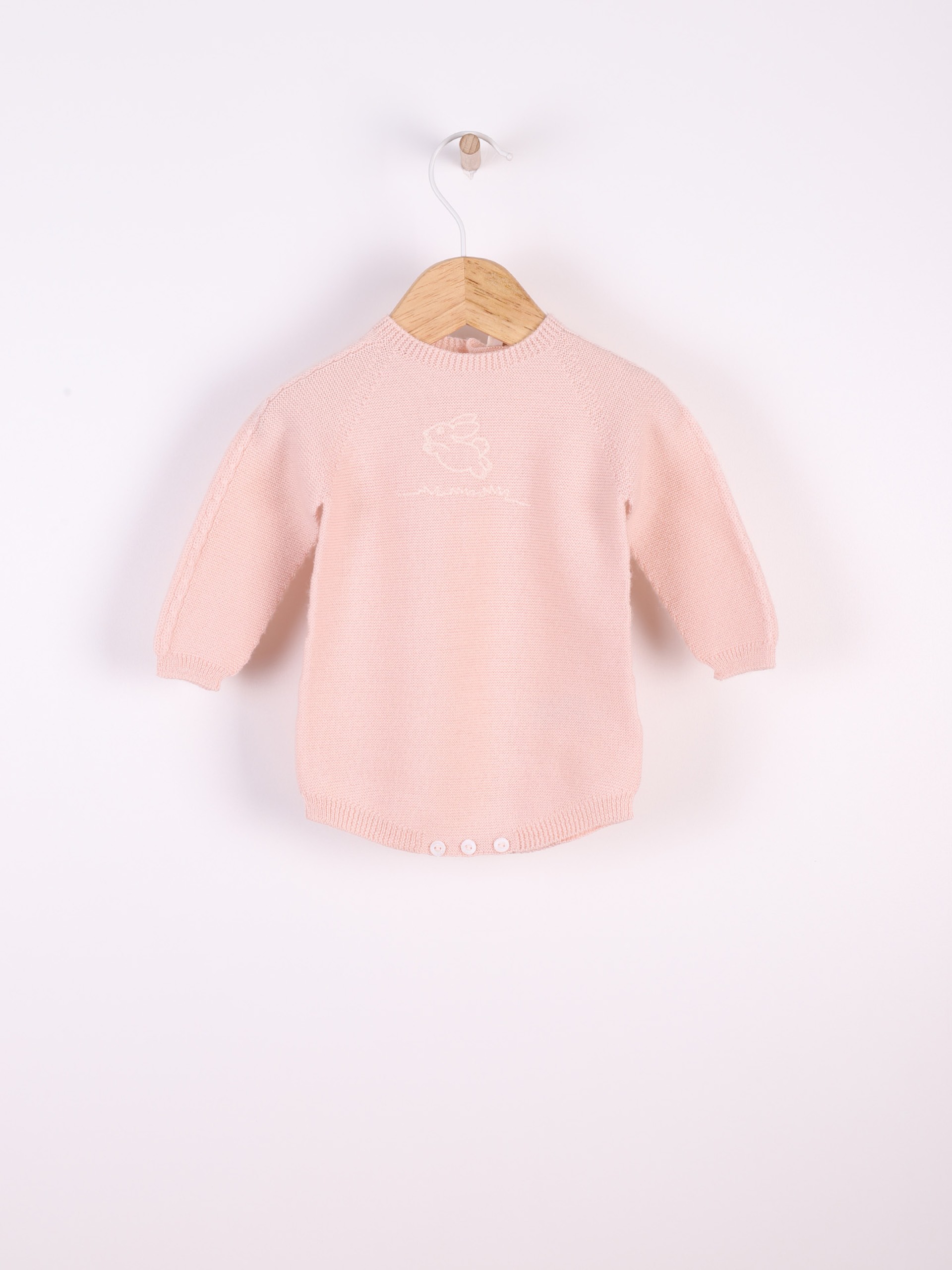 Fofo tricotado de lã