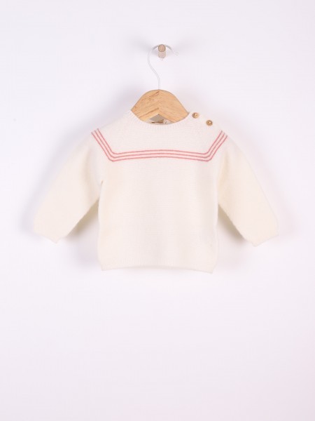 Knitted wool sweater