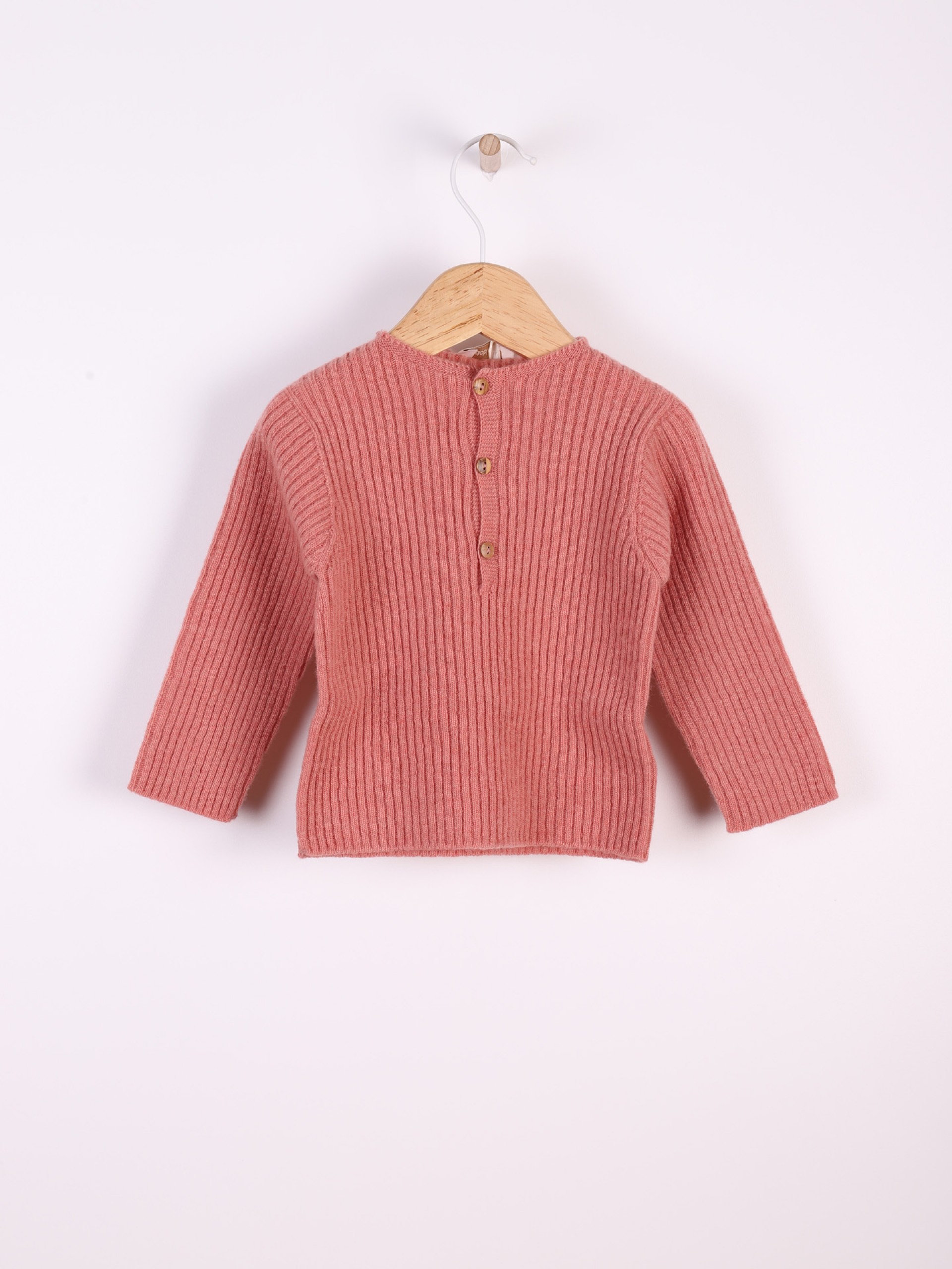 Knitted wool sweater