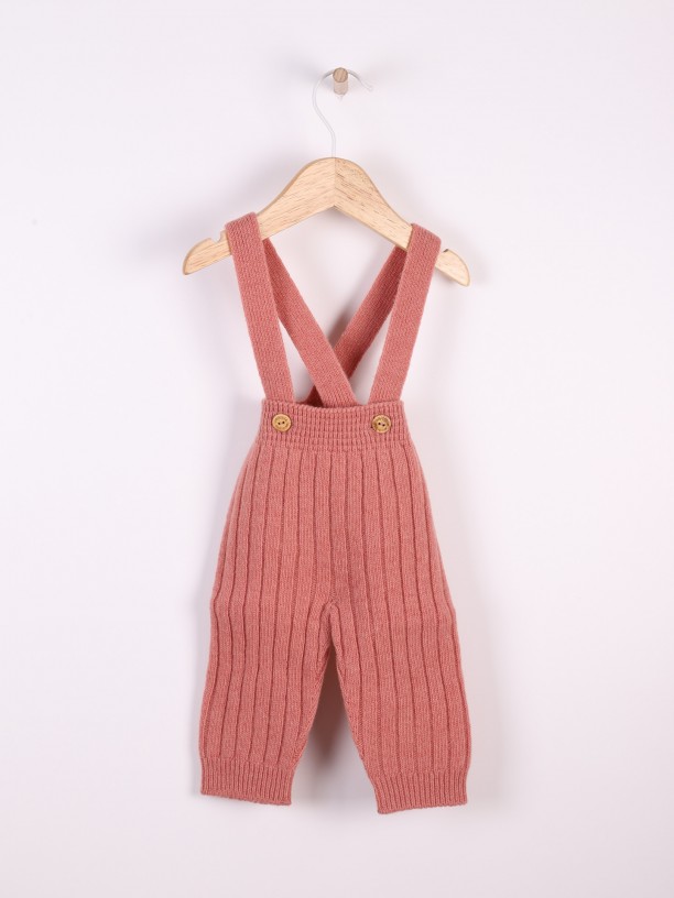 Knitted wool trousers Knitted wool trousers