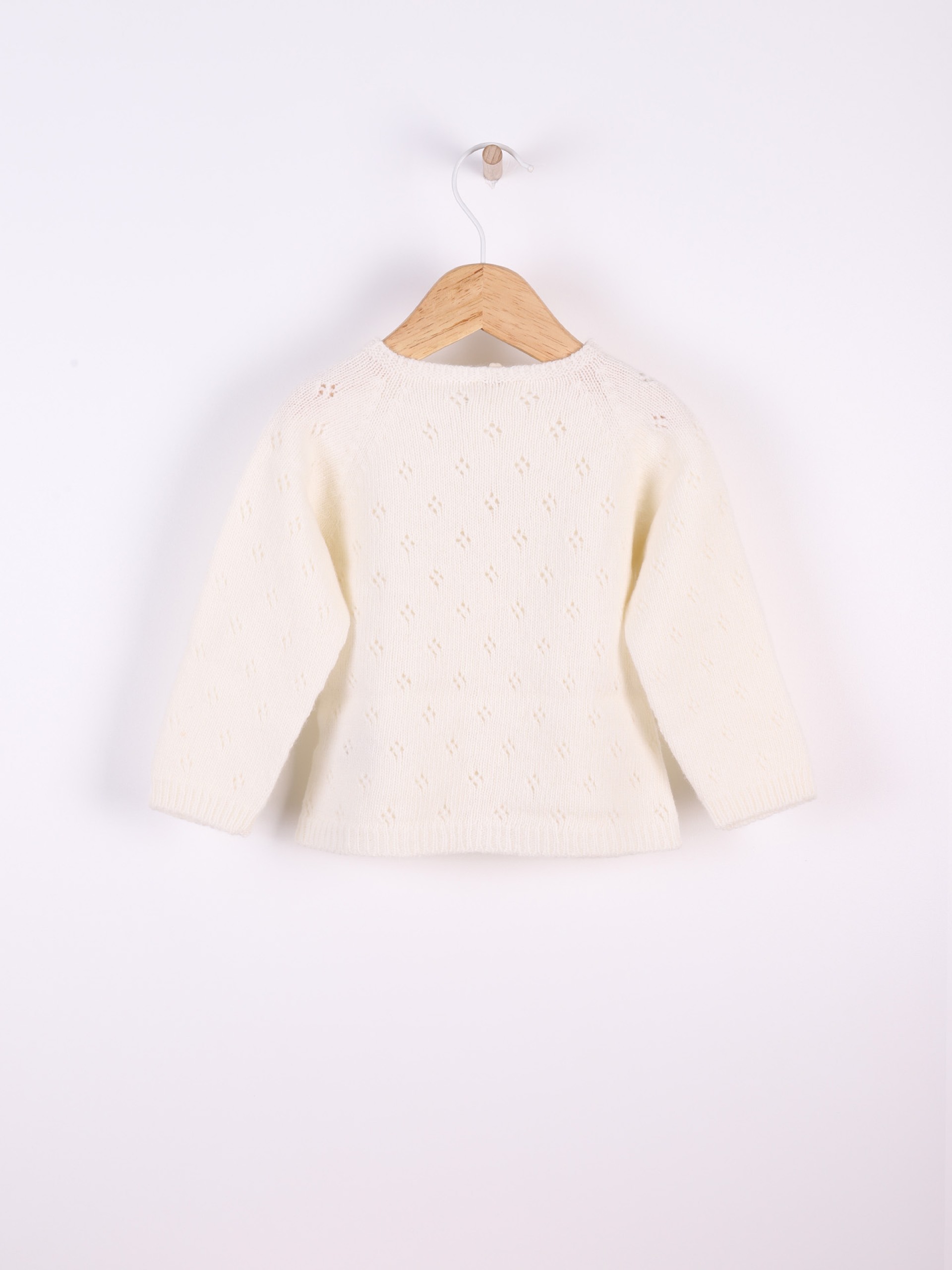 Casaco tricotado lã