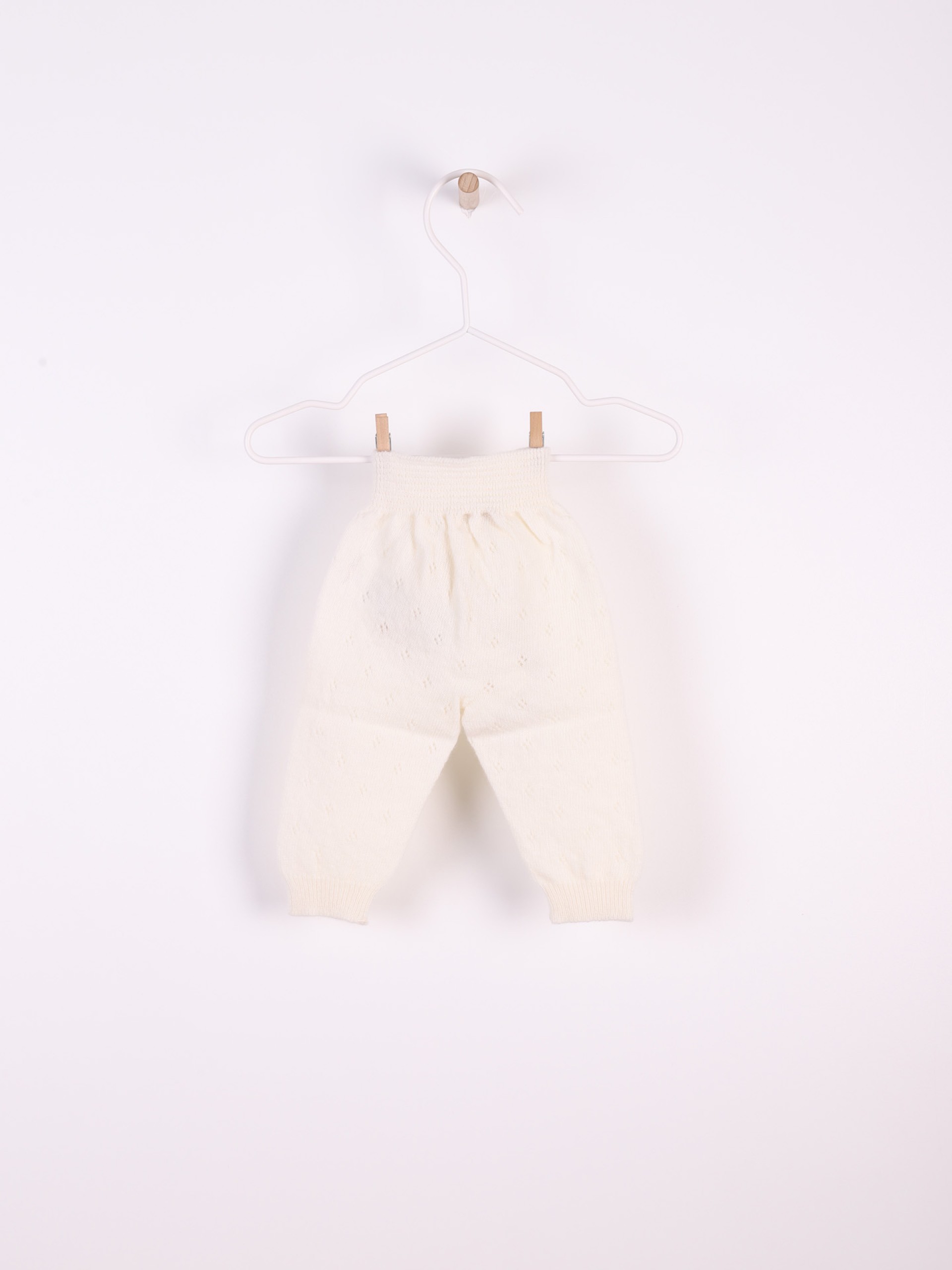 Calças tricotadas lã