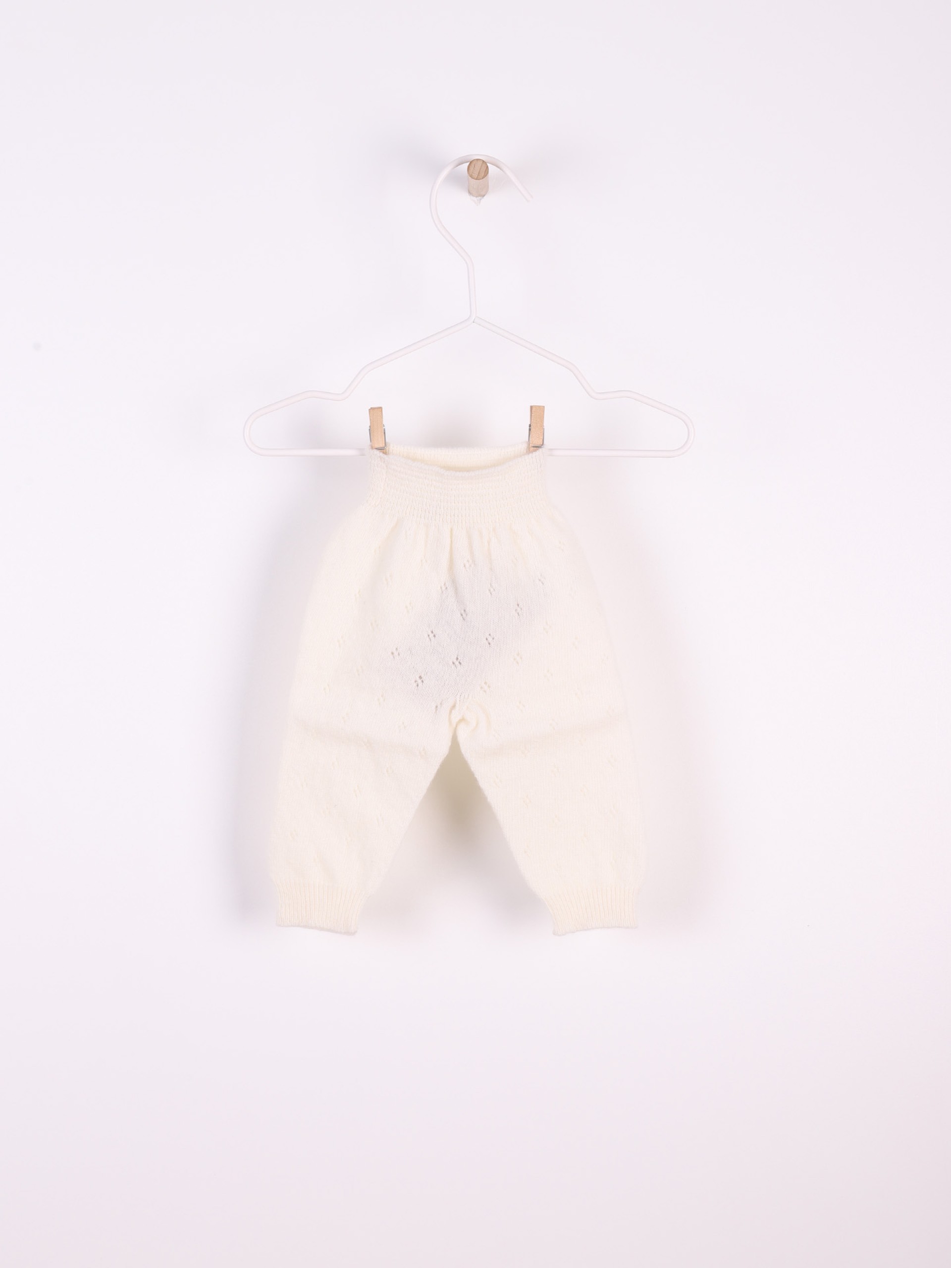 Calças tricotadas lã