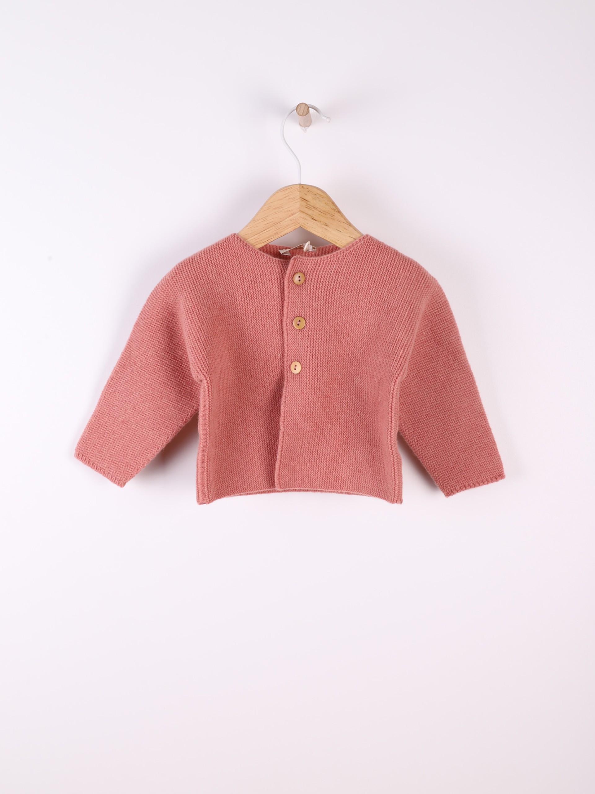 Casaco tricotado lã