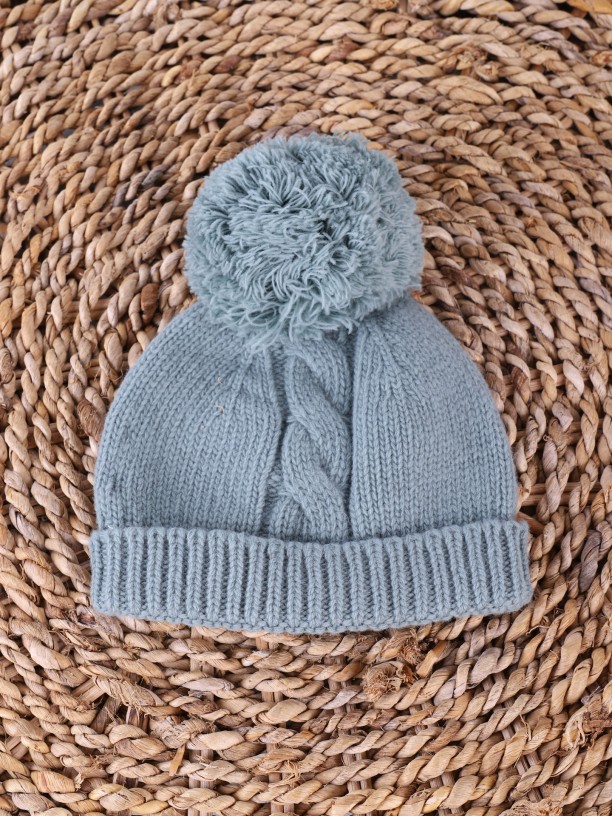 Gorro com pompom