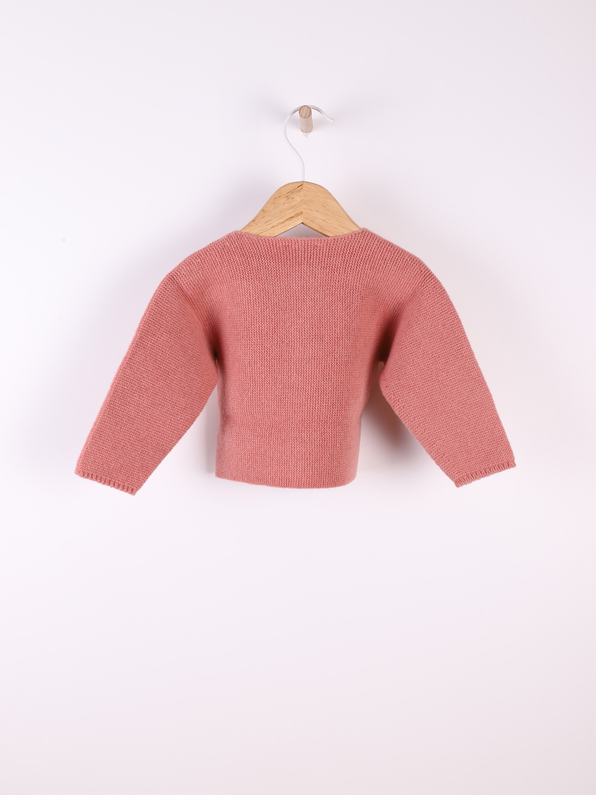 Casaco tricotado lã