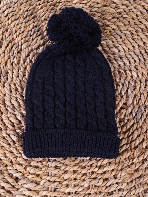 Gorro com pompom