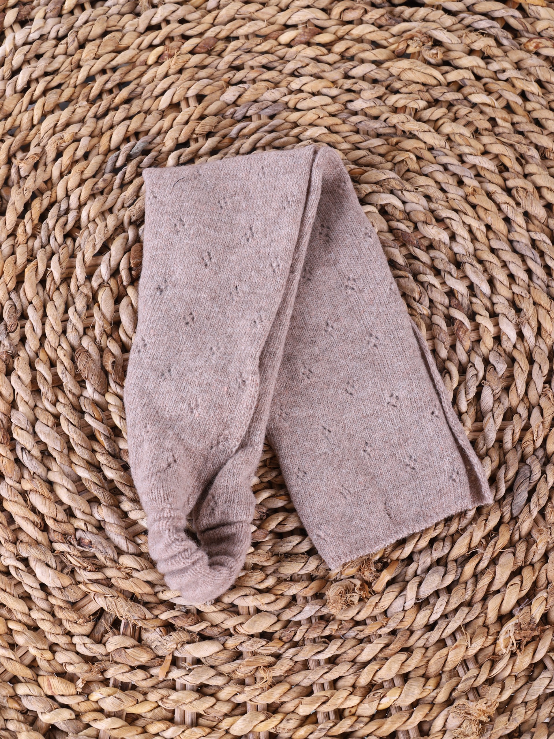 Fita de cabelo com nó