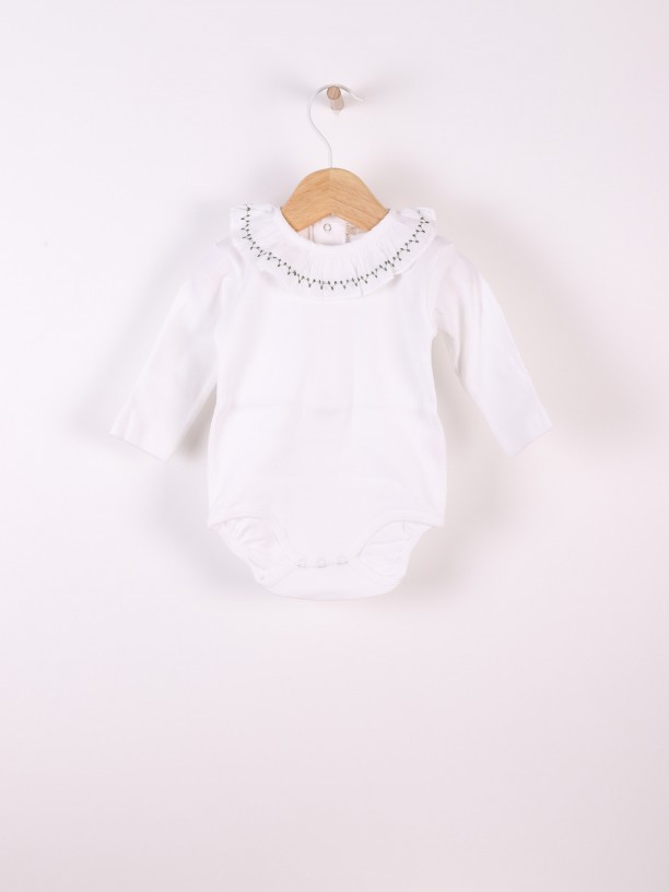 Ruffled bodysuit Ruffled bodysuit