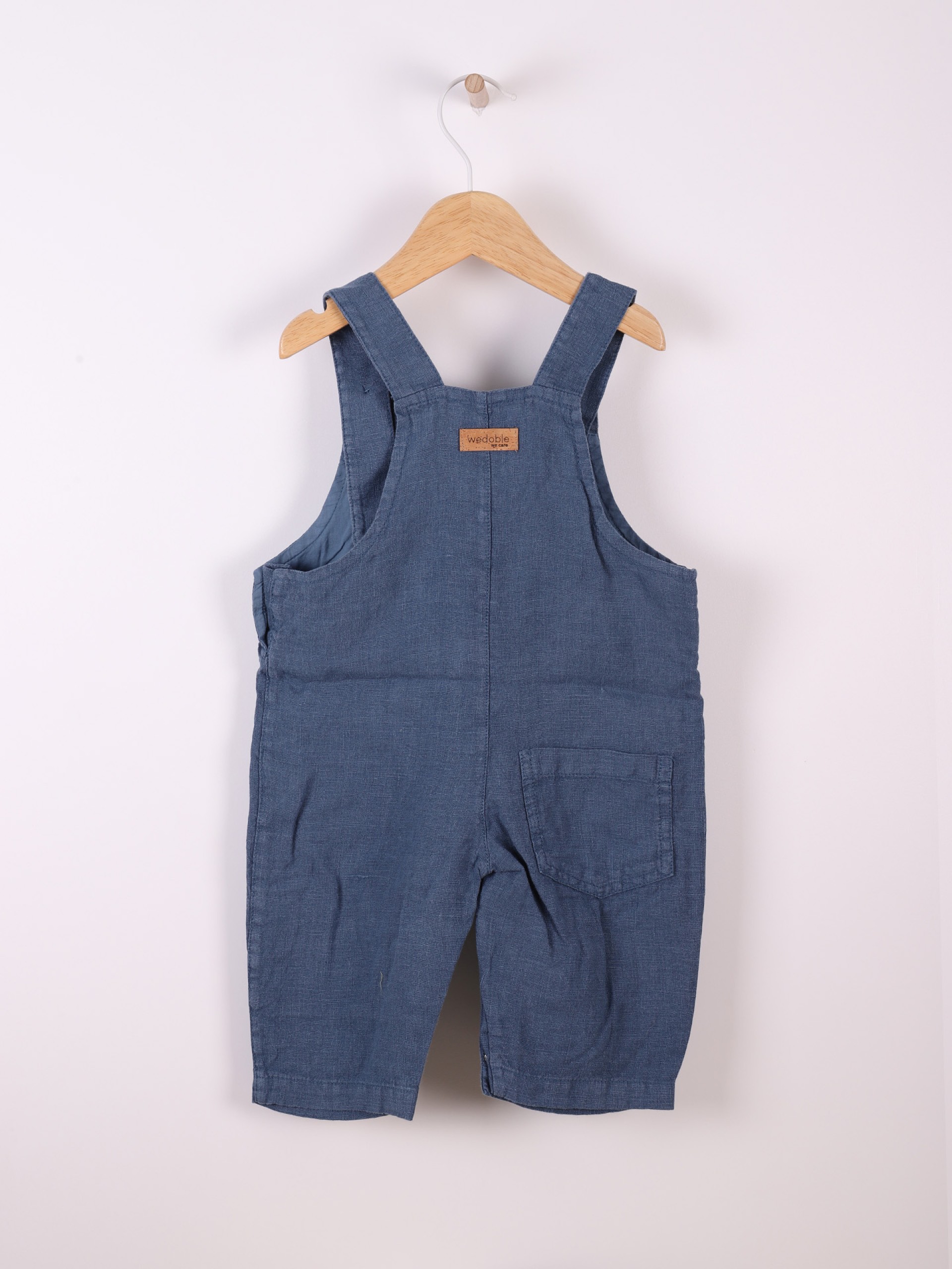 Linen dungarees