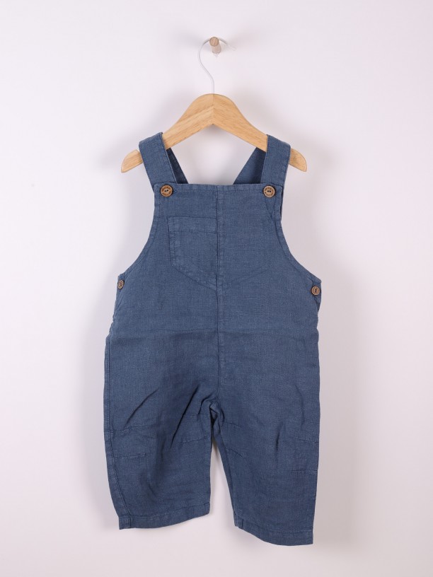 Linen dungarees Linen dungarees
