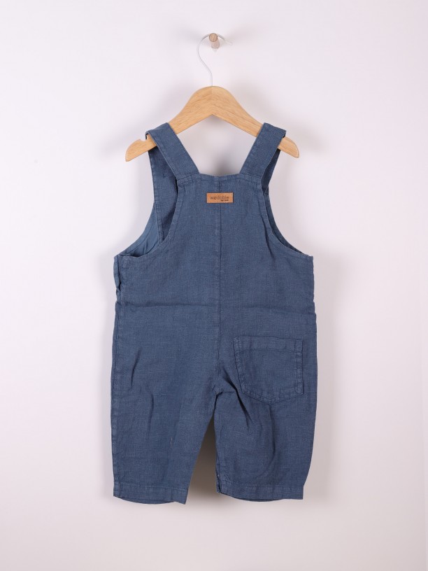 Linen dungarees Linen dungarees