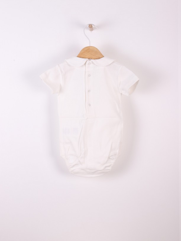 Coloured plain bodysuit