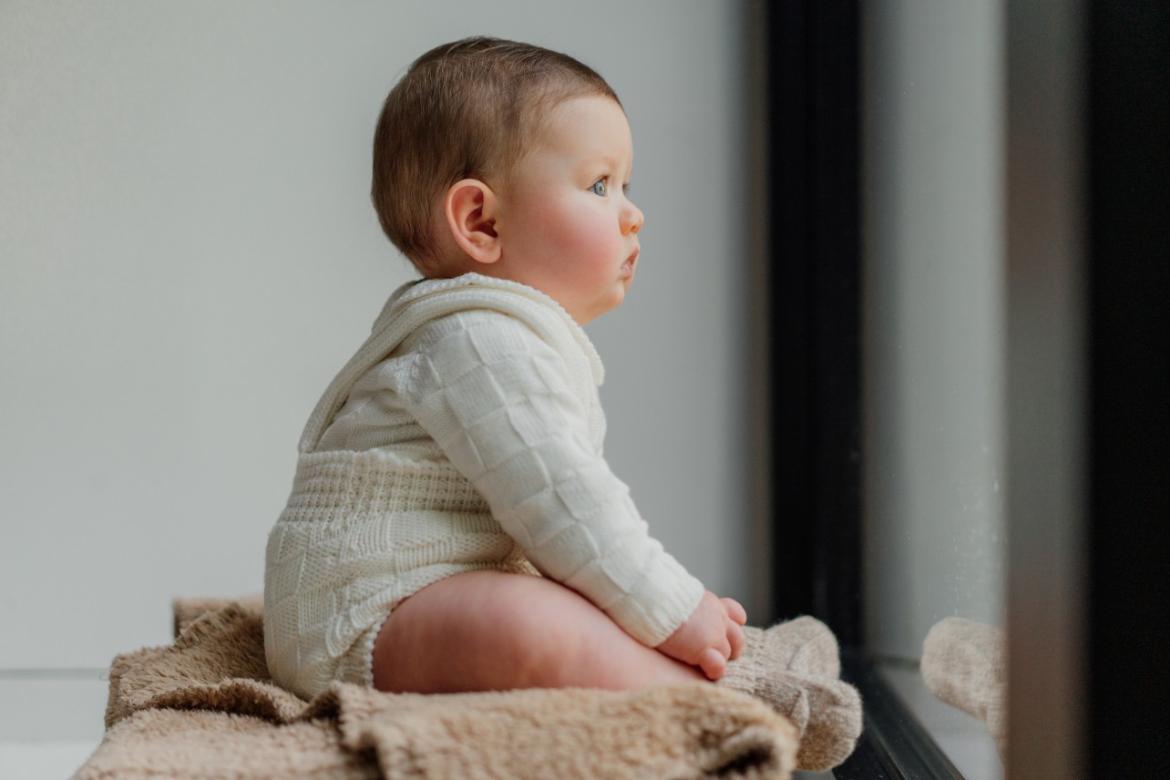 Blue, pink and pearl