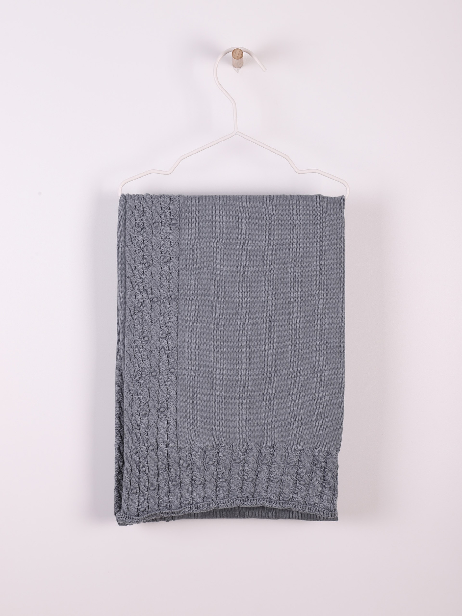 Organic cotton blanket