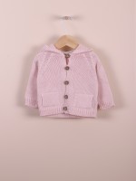 Hooded knit cardigan Hooded knit cardigan