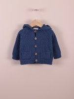 Hooded knit cardigan Hooded knit cardigan