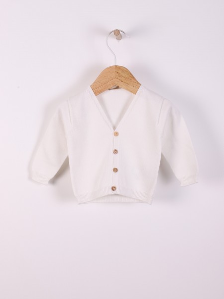 V-neck cardigan