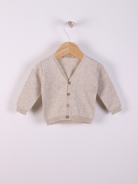 V-neck cardigan