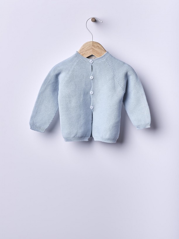 Round-neck cardigan Round-neck cardigan