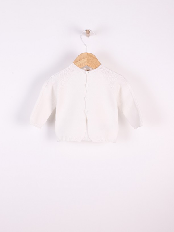 Round-neck cardigan Round-neck cardigan