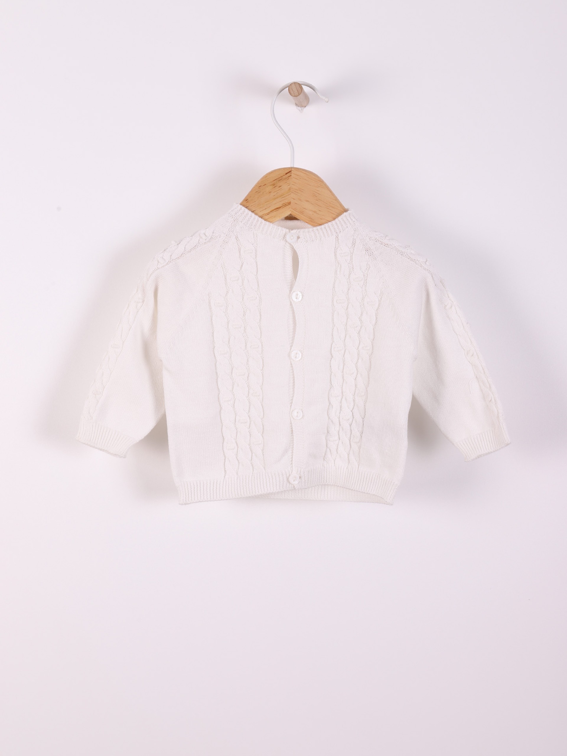 Organic cotton cardigan