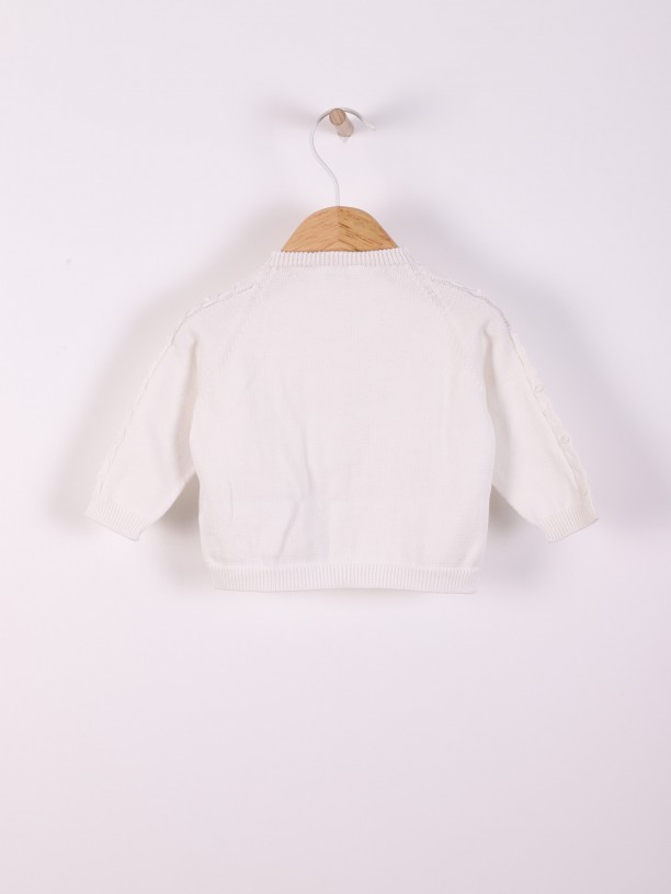 Organic cotton cardigan Organic cotton cardigan