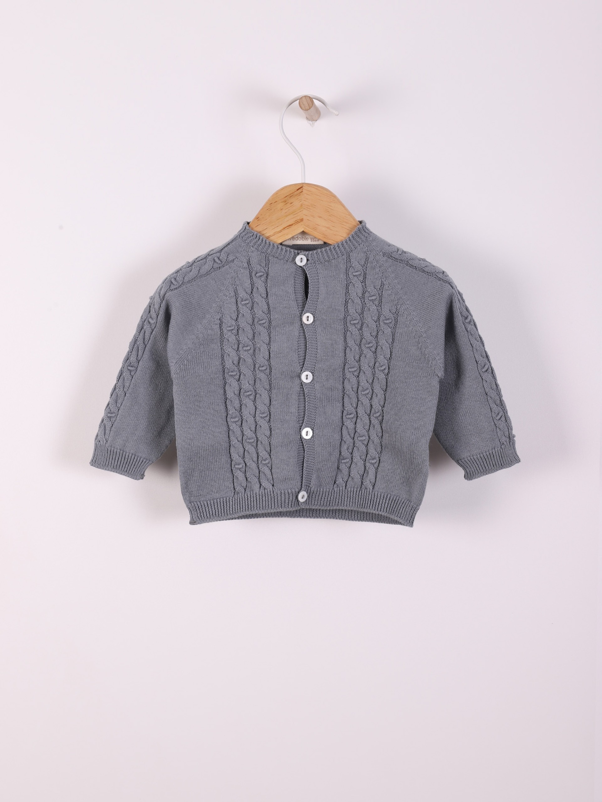 Organic cotton cardigan