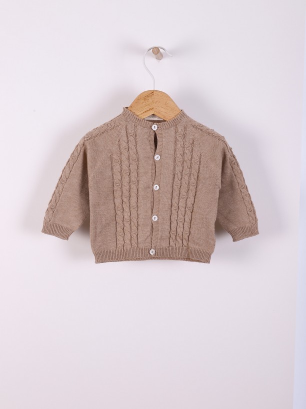 Organic cotton cardigan Organic cotton cardigan