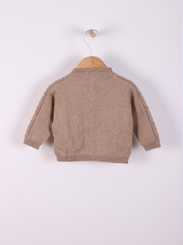 Organic cotton cardigan Organic cotton cardigan