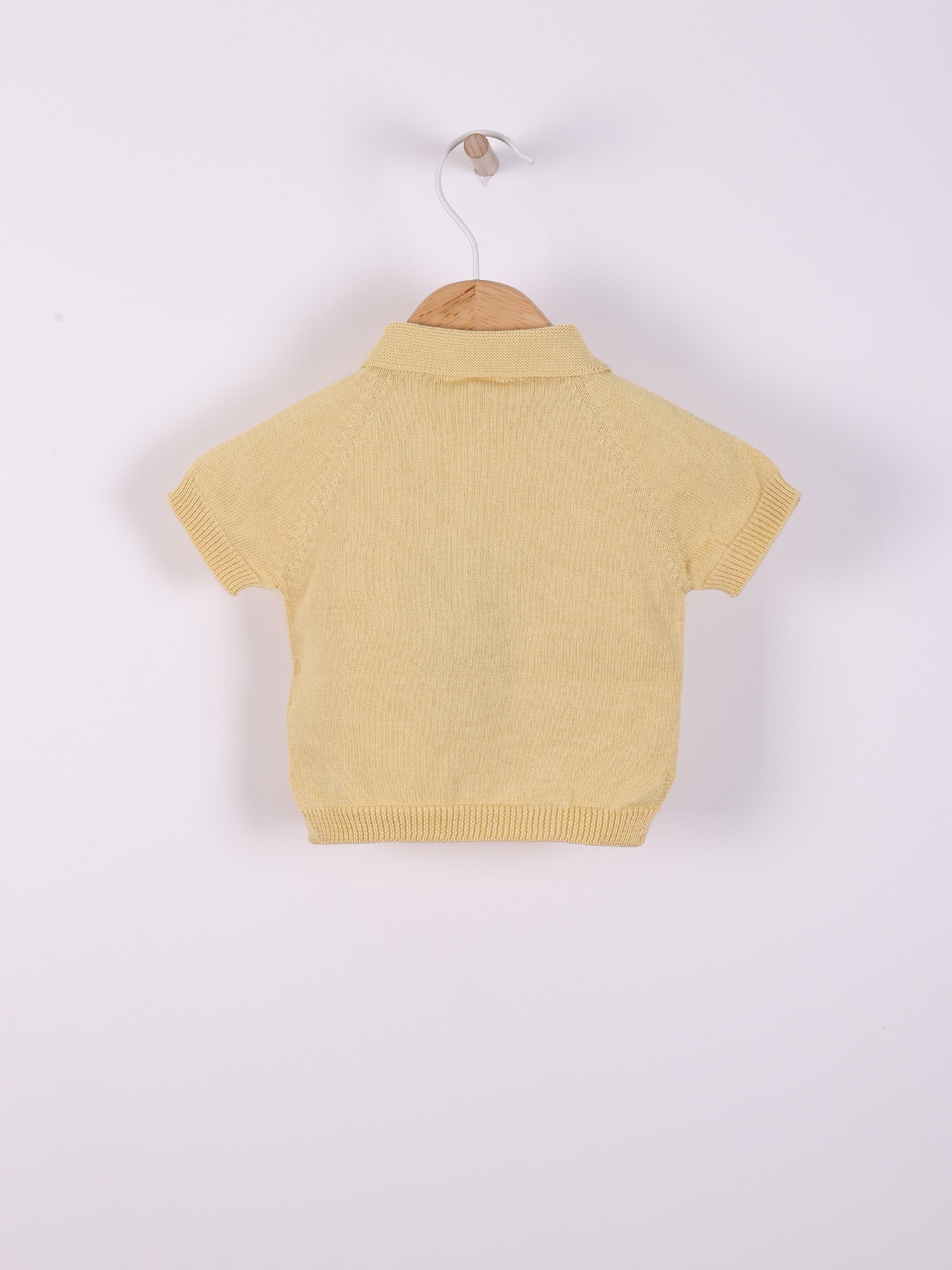 Camisola polo algodão