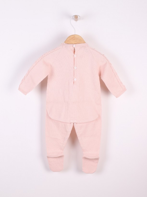 Organic cotton babygrow Organic cotton babygrow