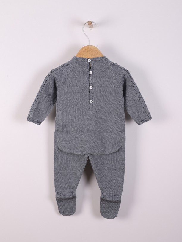 Organic cotton babygrow Organic cotton babygrow