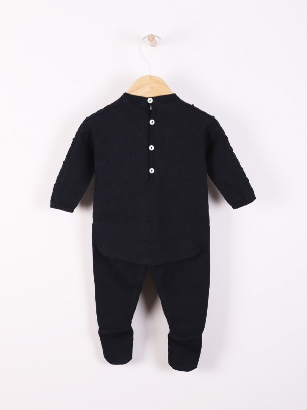 Organic cotton babygrow Organic cotton babygrow
