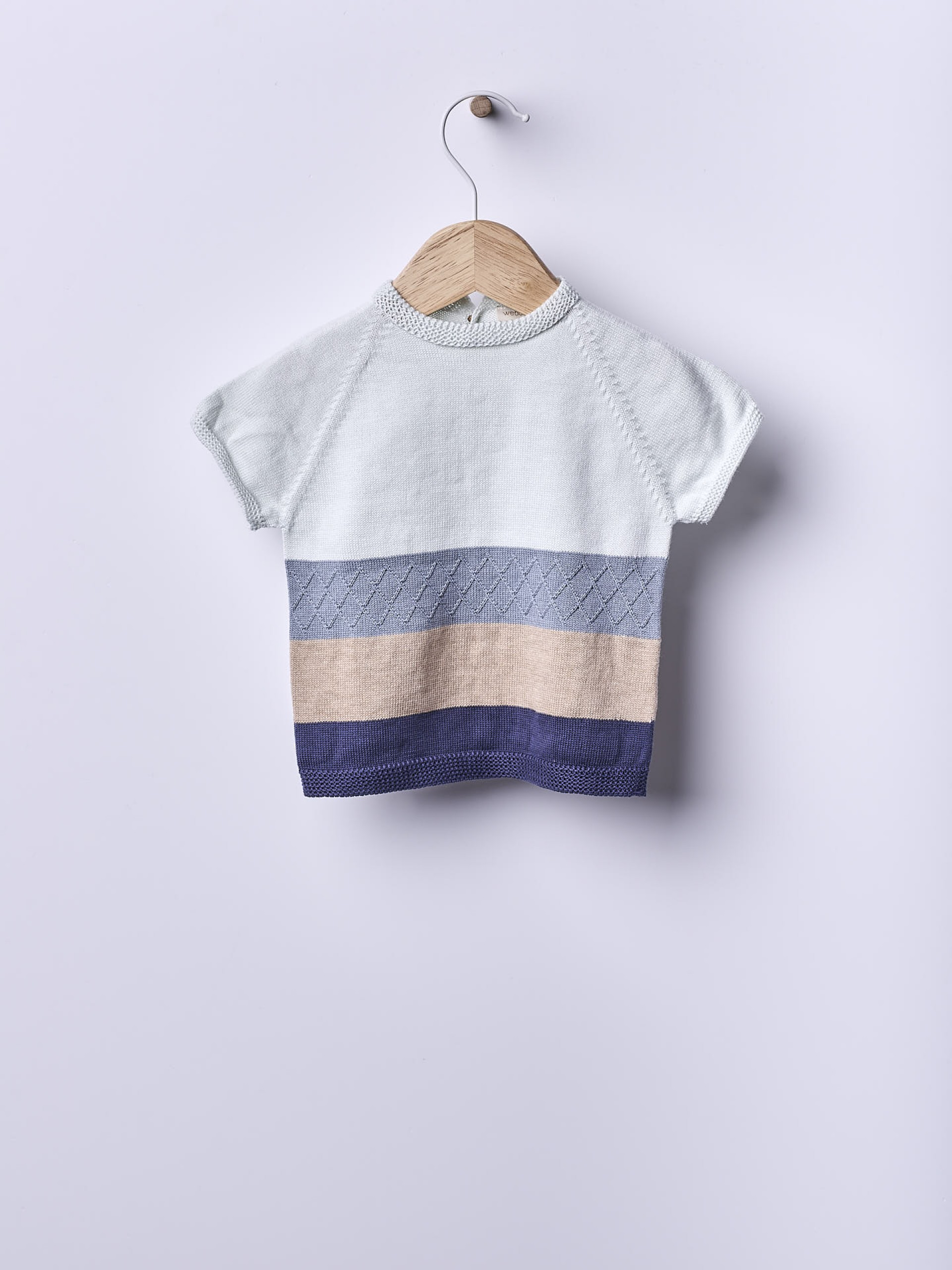 Knitted cotton sweater