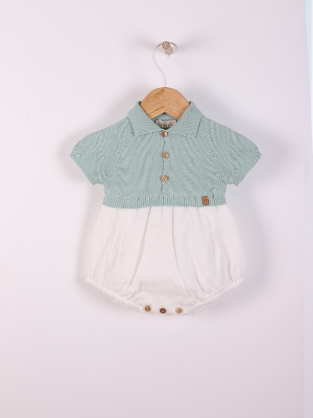 Fofo polo tricotado