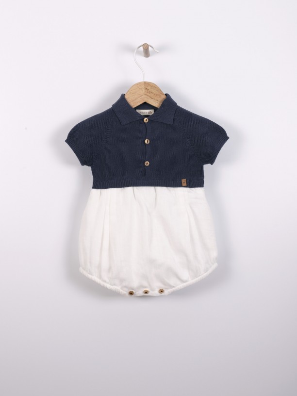 Fofo polo tricotado