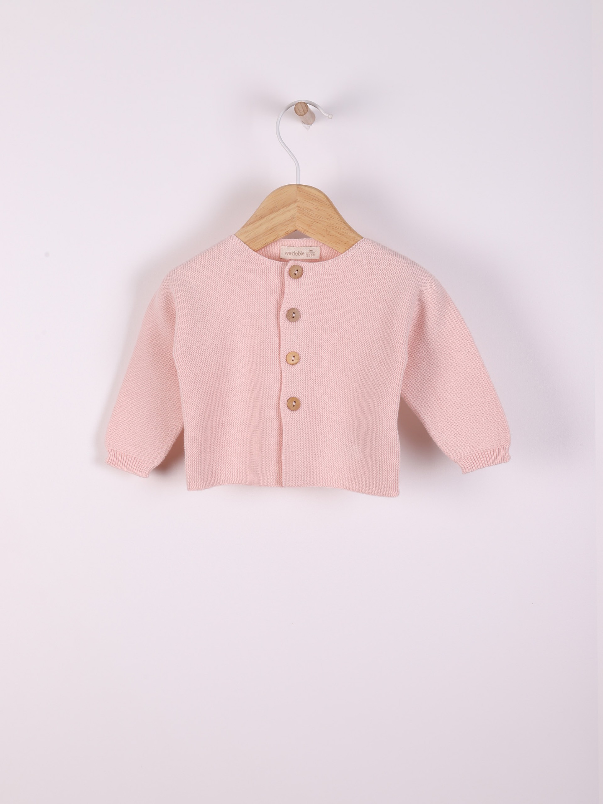 Organic cotton cardigan