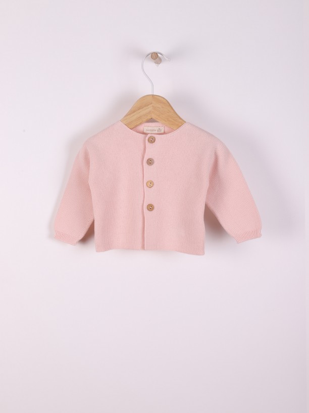 Organic cotton cardigan Organic cotton cardigan