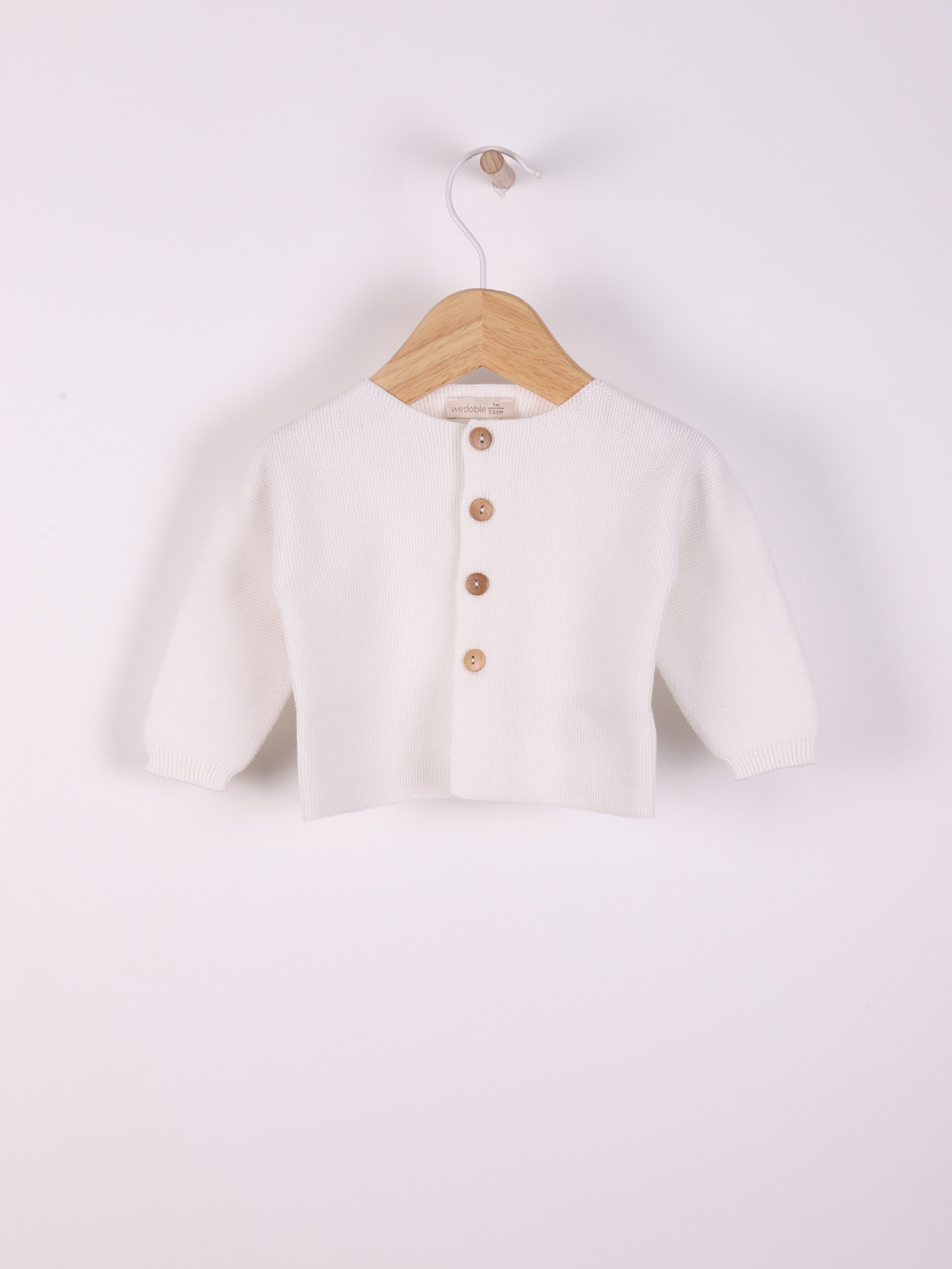 Organic cotton cardigan