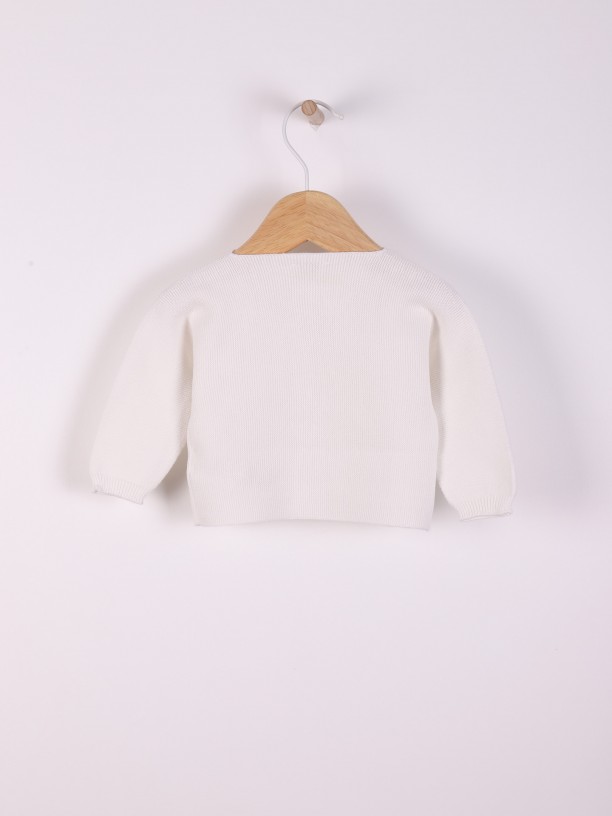 Organic cotton cardigan Organic cotton cardigan