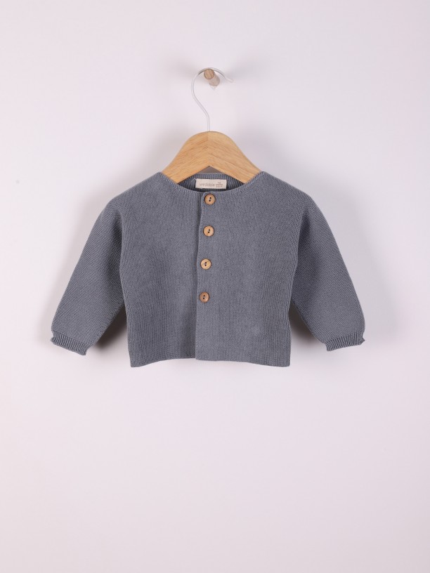 Organic cotton cardigan Organic cotton cardigan